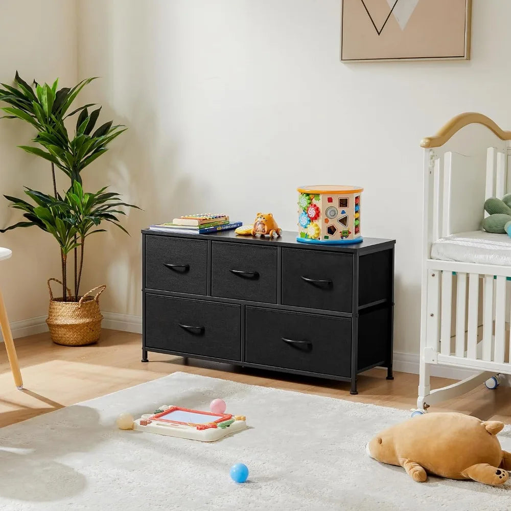 Storage with 5 Drawer Organizer