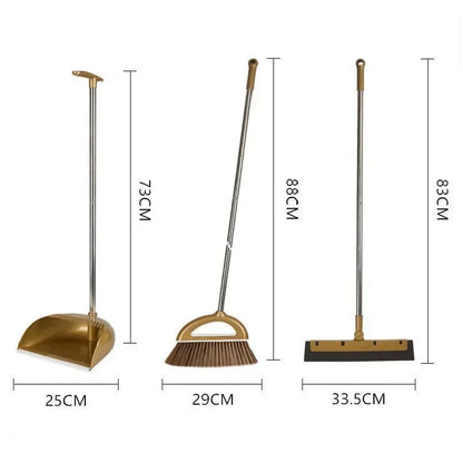 Magic Broom and Plastic Dustpan Set